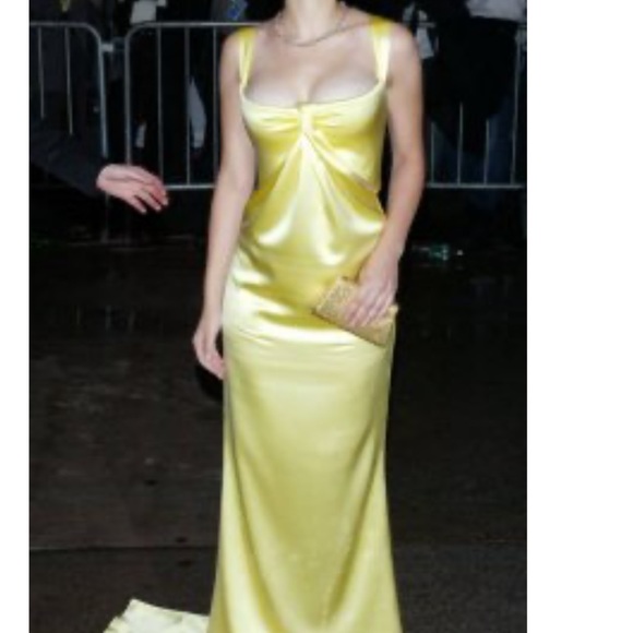 Iconic vintage Calvin Klein corset gown in green size 6 42IT - Picture 2 of 10